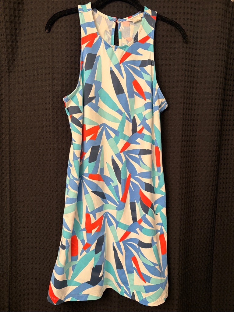 Mahi Gold Charlotte Sleeveless Dress - Blue, Aqua, Red, Navy